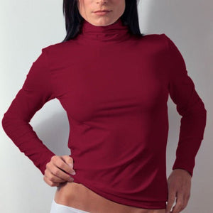 Long Sleeve Turtleneck Layering Top (Discontinued Style)- FINAL SALE - Adea - Everyday Luxury